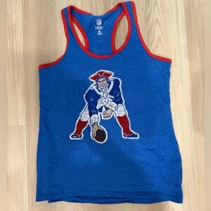 NFL Blue Tank Top with Red Accents